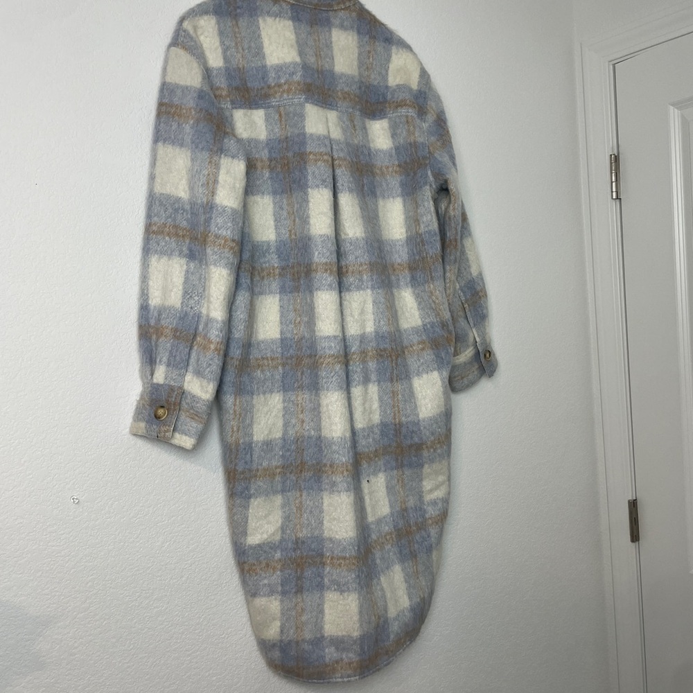 REFORMATION Ainslie checkered coat - Picture 4 of 9